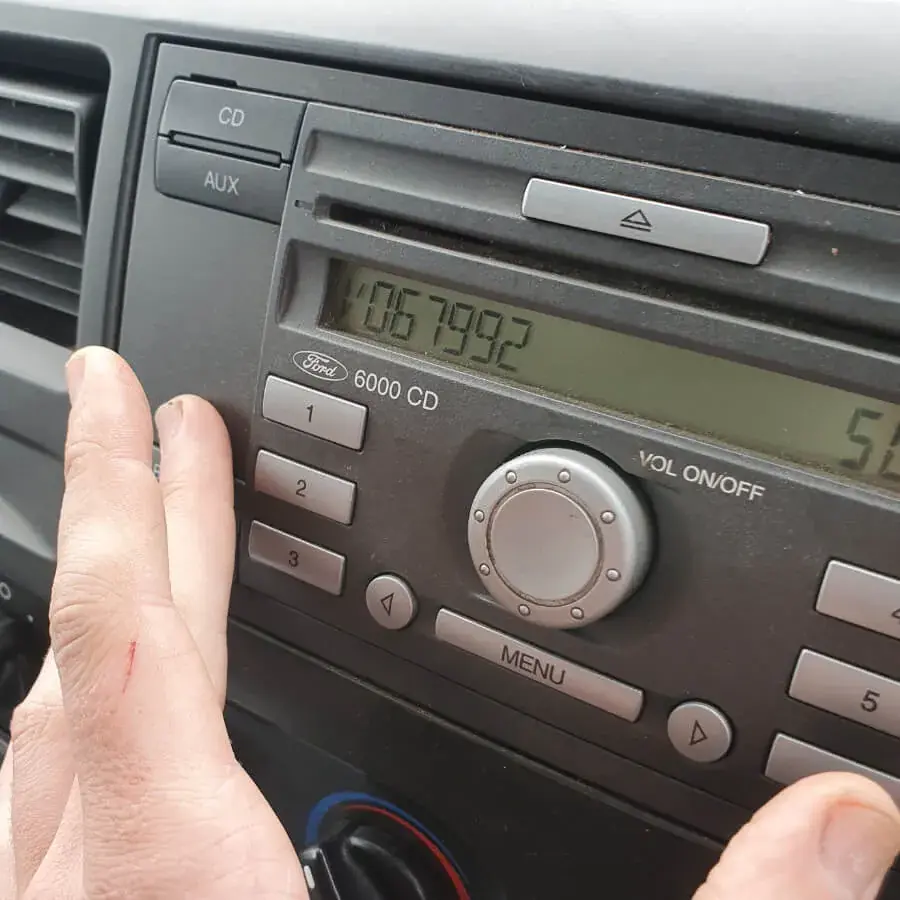 Ford 6000 CD Radio im Mondeo