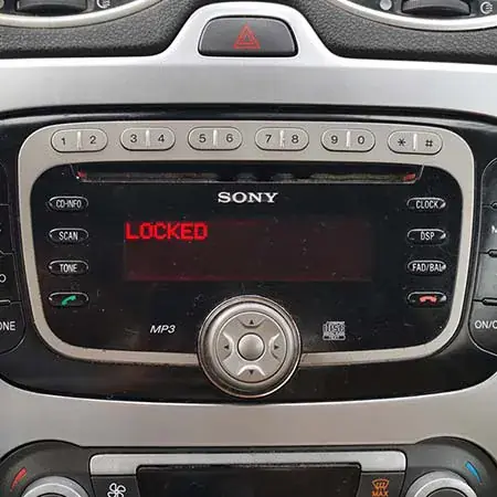 Ford Sony CD radio as fitted to the Kuga