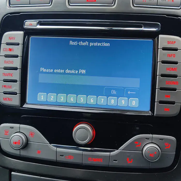 Navigace Ford Blaupunkt TravelPilot